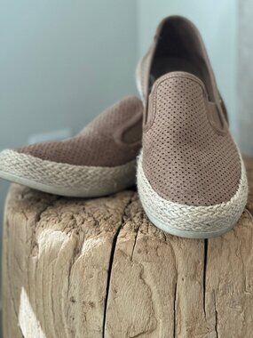 Espirit Espadrilles In a Yummy Neutral Beige.